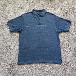 Arrow men’s gray blue short sleeve polo shirt